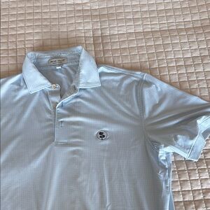 Peter Millar Blue Polo Shirt Classic Style